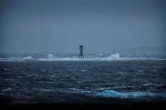 Stormy seas in Scapa Flow