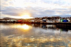 Stromness in the evening