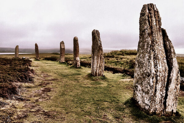 The Ring of Brodgar stone circle, Orkney